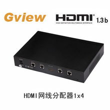HDMI网线分配器 单网线一分四方案，轻松实现1080P远程分发